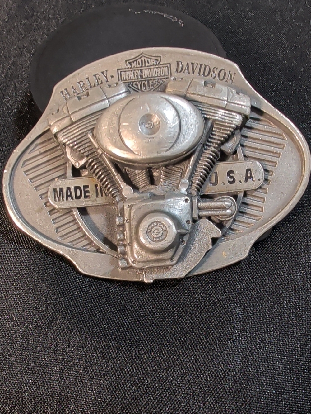Vintage 2000 Harley-Davidson Made In The U. S. A. Belt Buckle